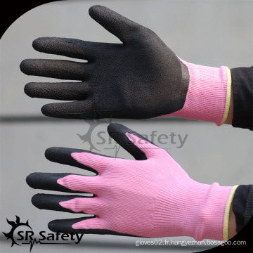 SRSAFETY mousse latex gant femme gant de travail gant de sécurité